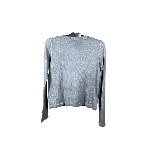 Nike Tech Pack Dri-FIT Long Sleeve Top Women Small Gray Lightweight Performance - Picture 3 of 5